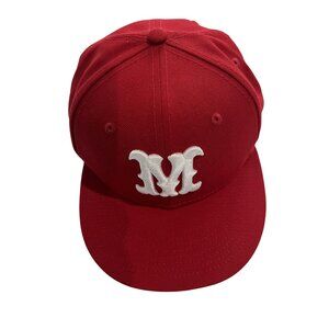Mewt x New Era Hat in Red White